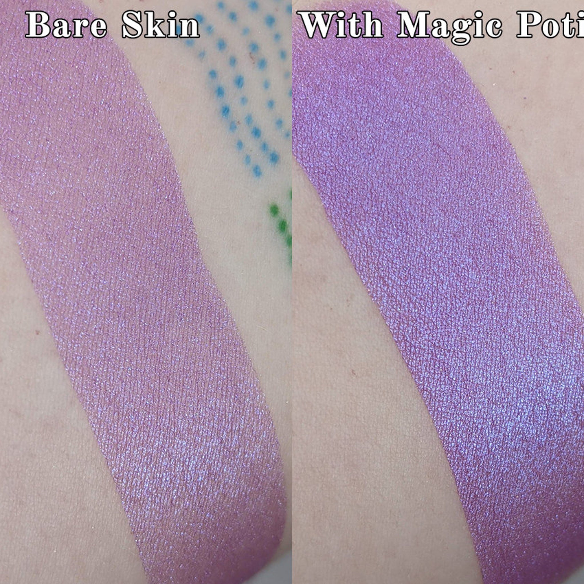 Packaging view of Dreamscape Purple  Blue Duochrome Shimmer Eyeshadow - Vegan Loose Powder Pigment