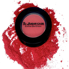 Vibrant Candy Eyeshadow palette with bold, pigmented shades in a sleek black compact, showcasing intense color payoff