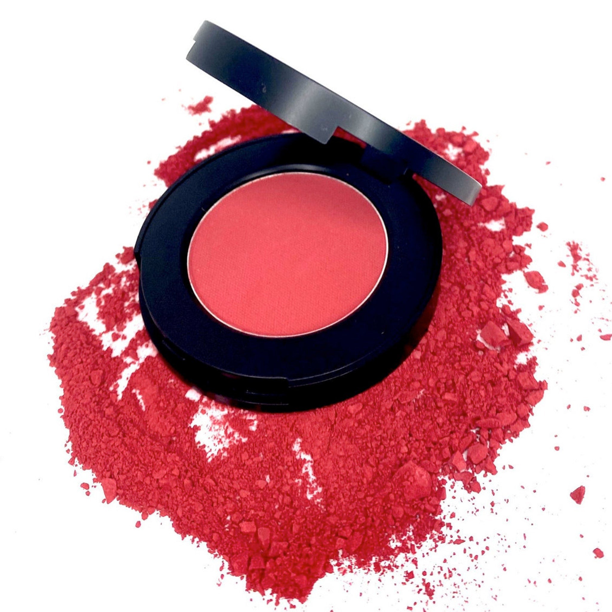 Close-up of vibrant Candy Eyeshadow palette showing bold, pigmented powder textures in rainbow hues