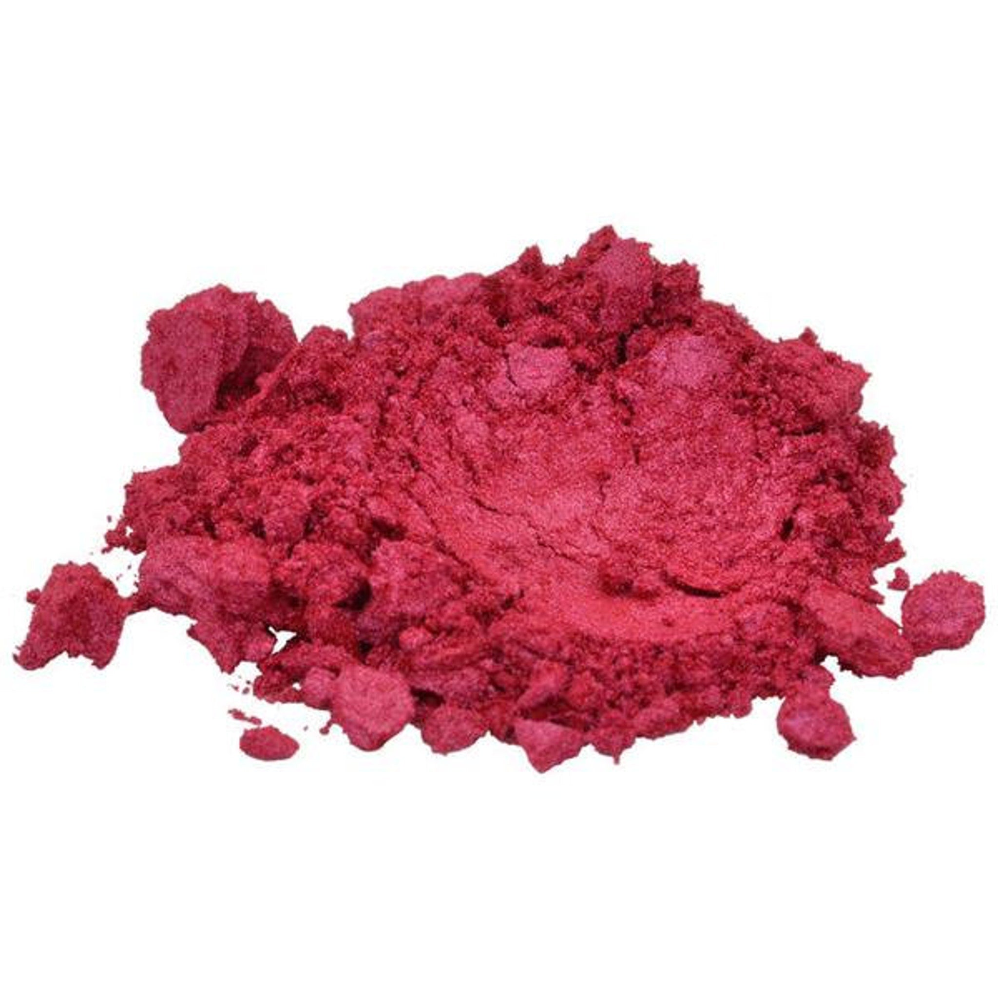 Additional view of True Red Orange Mica Pigment Powder - 4 oz Cosmetic Grade Eyeshadow