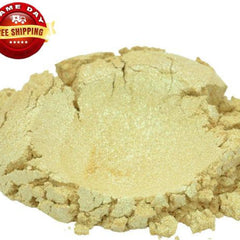 Main product view of Zion Views Yellow Gold Mica Pigment Powder - 4 oz Cosmetic Grade Eyeshadow