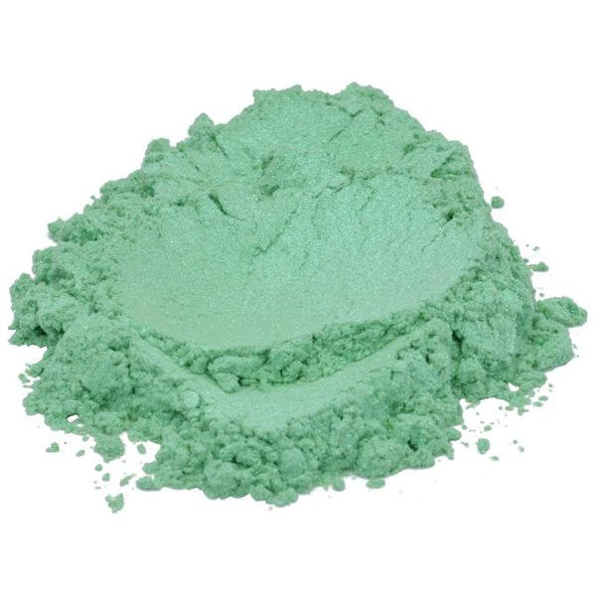 Additional view of Breath of Spring Green Mica Pigment Powder - 1 oz Cosmetic Grade