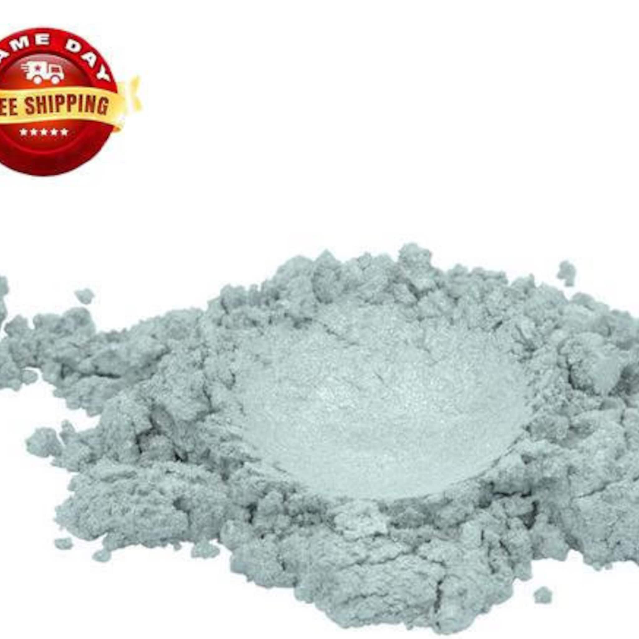 Main product view of Metallic White Mica Pigment Powder - 2 oz Cosmetic Grade