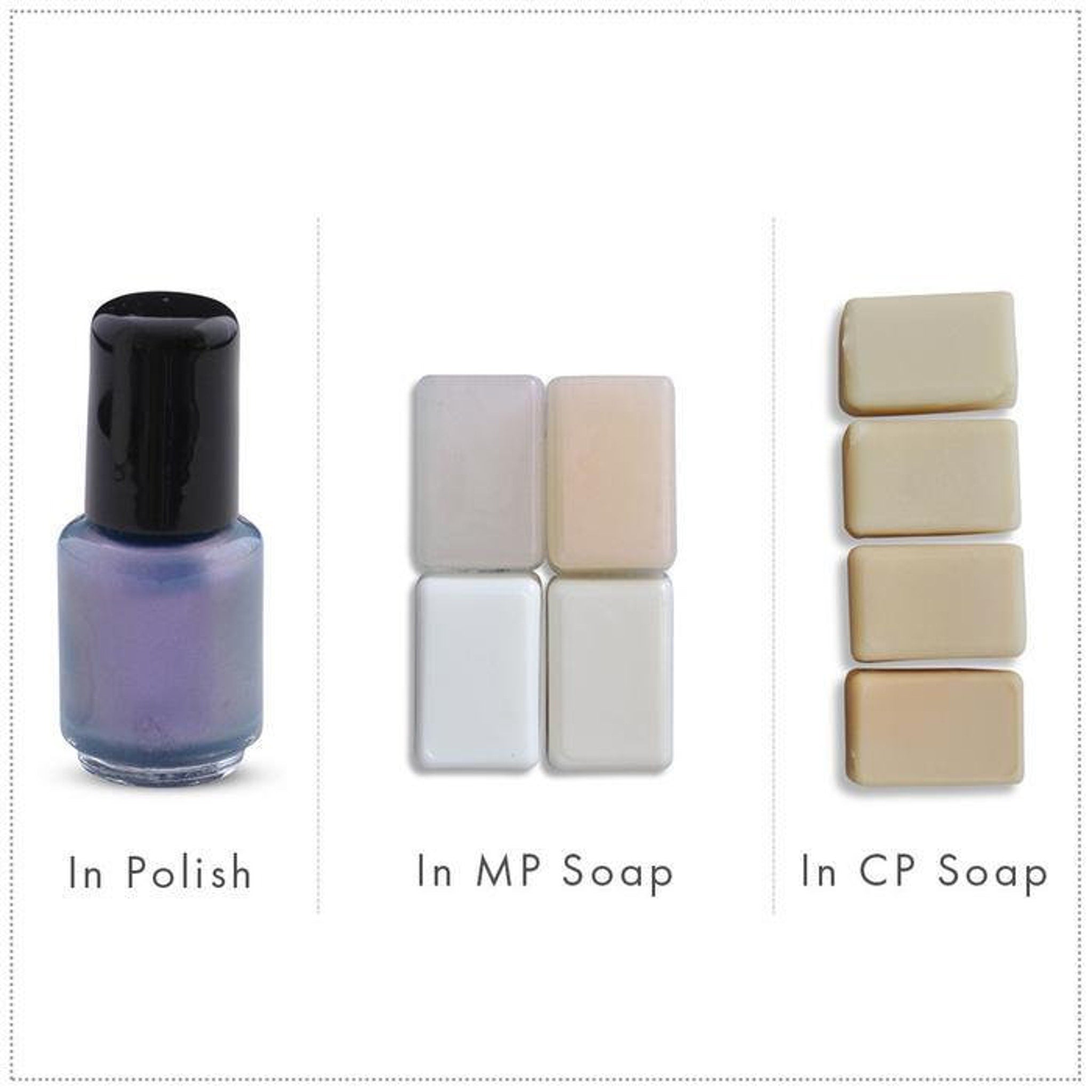 Detailed close-up of Midnight Blue Mica Pigment Powder - 2 oz Cosmetic Grade Eye Shadow
