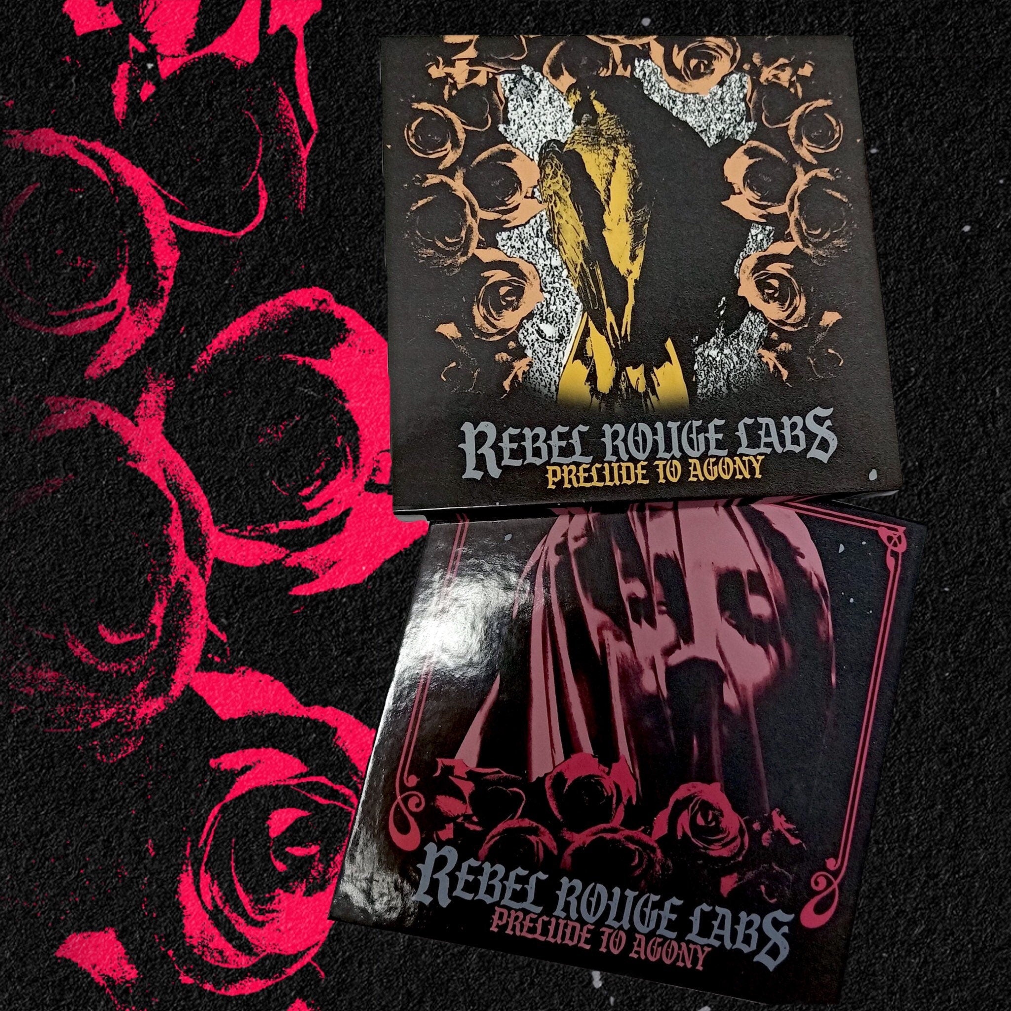 Additional view of Divine Tragedy Prelude to Agony Palette - Goth  Grunge Eye Shadow Spooky Valenti