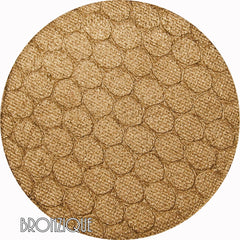 Bronzique Mineral Pressed Bronze Eyeshadow in a compact with metallic gold casing and warm bronze shimmer.