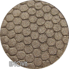 Uptown Brown pressed mineral eyeshadow in matte cocoa brown with sleek black compact