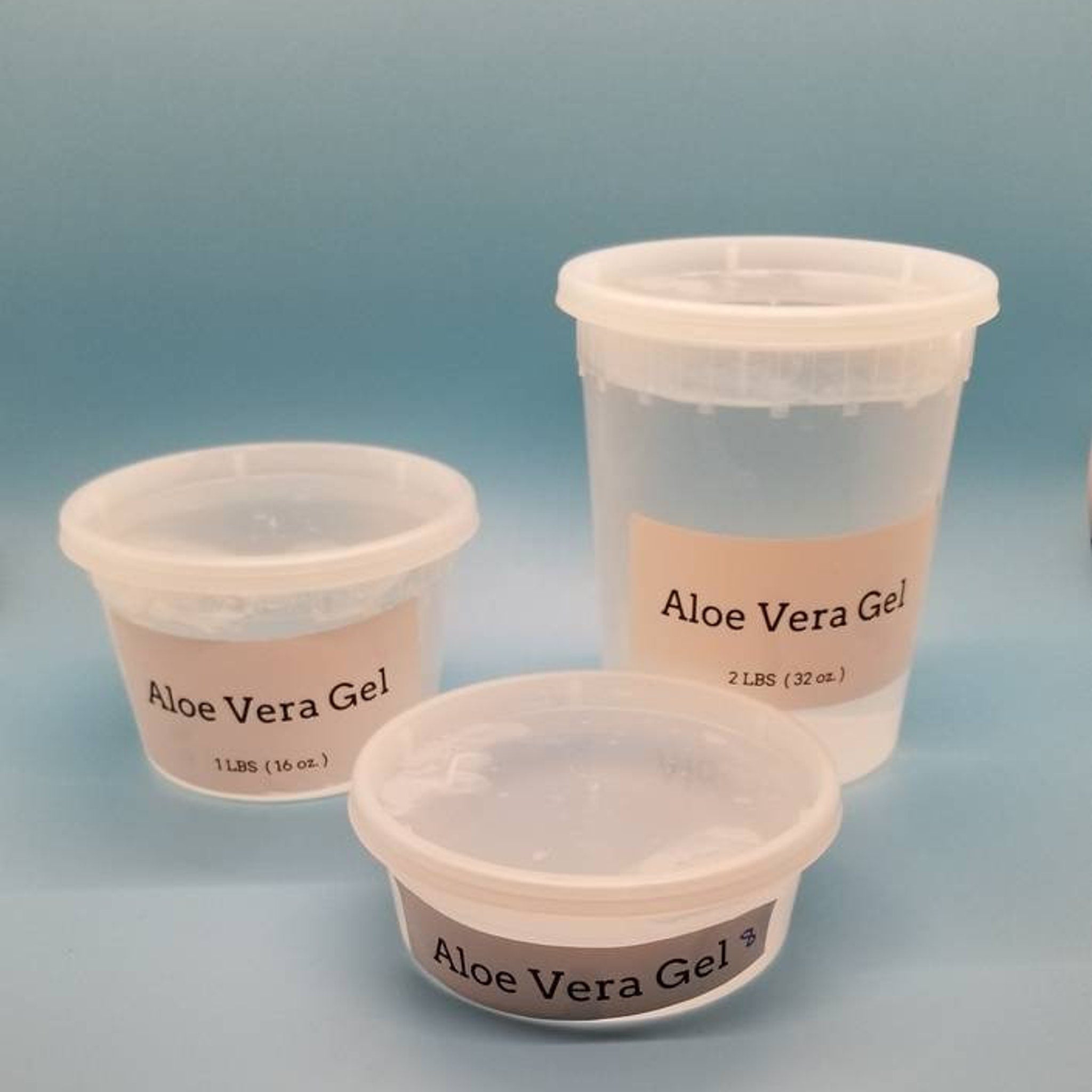 Main product view of 100 Pure Organic Aloe Vera Gel for Face Body  Hair  Natural Moisturizer
