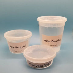Main product view of 100 Pure Organic Aloe Vera Gel for Face Body  Hair  Natural Moisturizer