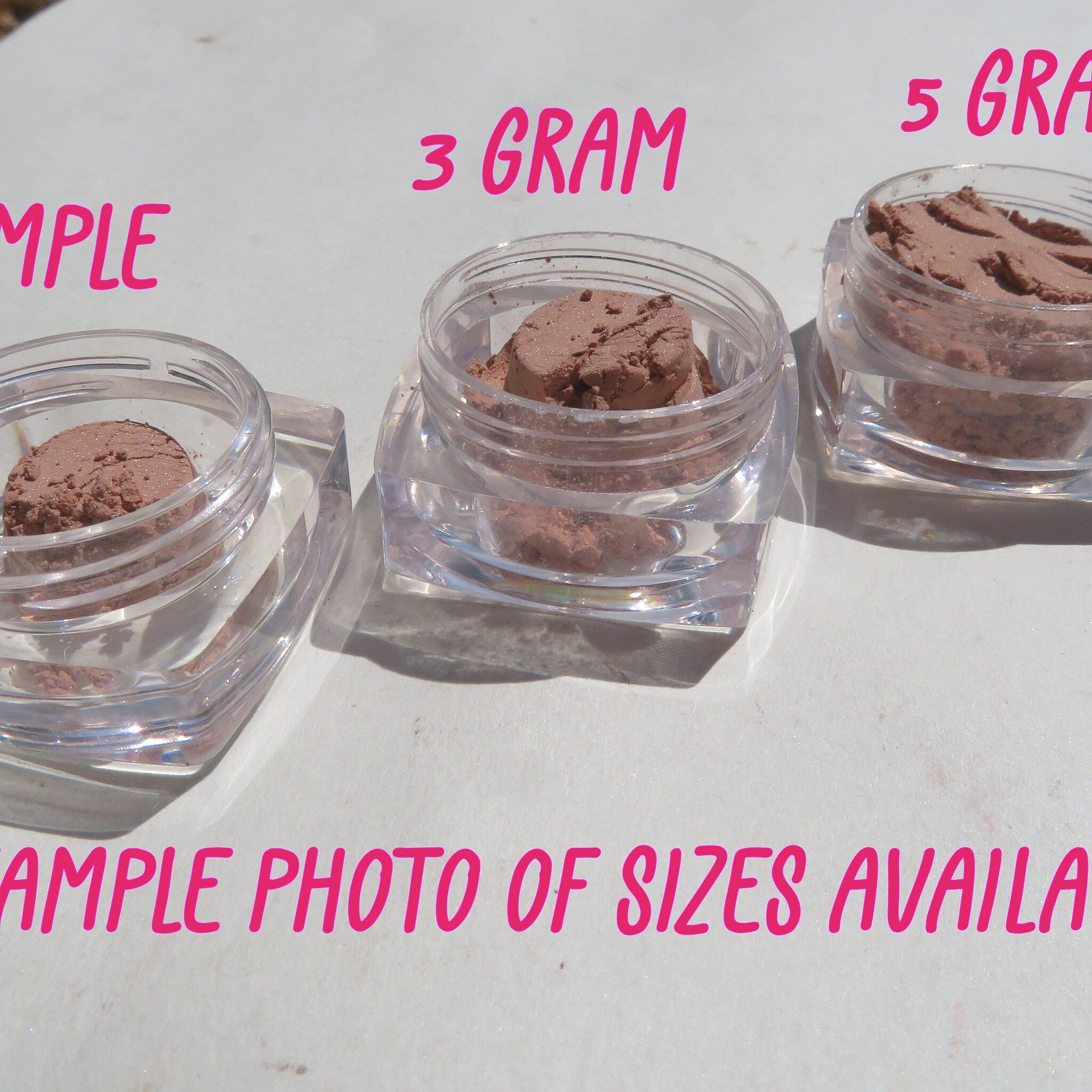 Additional view of Matte Pale Green Loose Mineral Eyeshadow - Vegan Cruelty-Free  Eco-Friendly