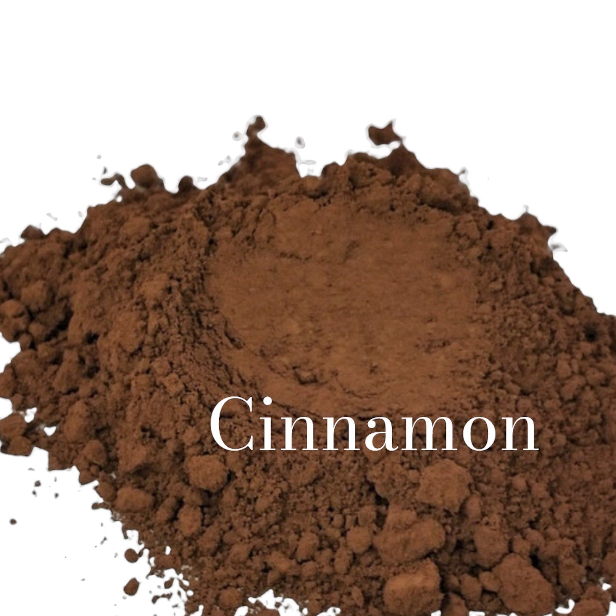 Single matte cinnamon brown eyeshadow pan with natural mineral finish in compact packaging