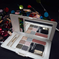 Main product view of Merle Norman Luxiva 6-Shade Eyeshadow  Blush Compact - Gleam Team  Glow Getters