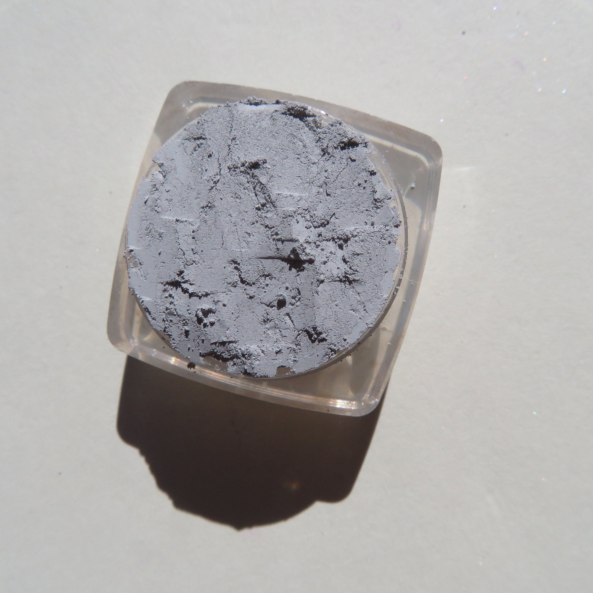 Additional view of Matte Gray Titan Mica-Free Loose Pigment Eyeshadow - Vegan  Eco-Friendly Mineral