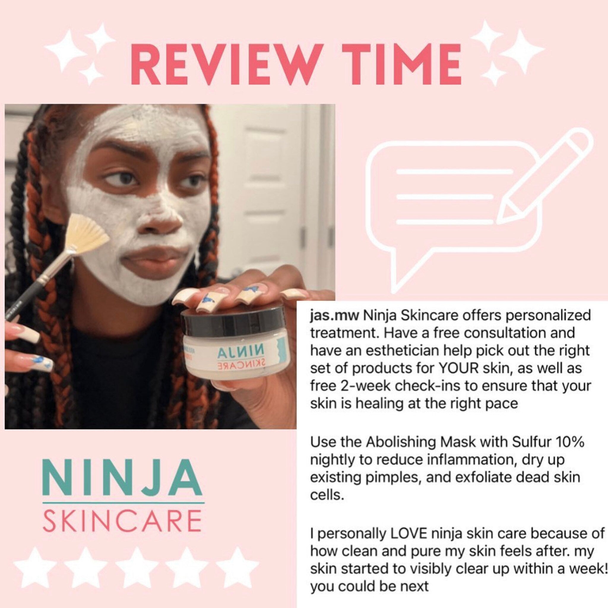 Usage example of 10 Benzoyl Peroxide Acne Wash for Oily Acne-Prone Face  Body