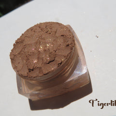 Main product view of Tigerlily Shimmer Golden Brown Loose Powder Eye Shadow - Vegan  Cruelty-Free