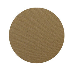 Square matte pressed eyeshadow pan in neutral shade with smooth pigment surface and minimalist packaging