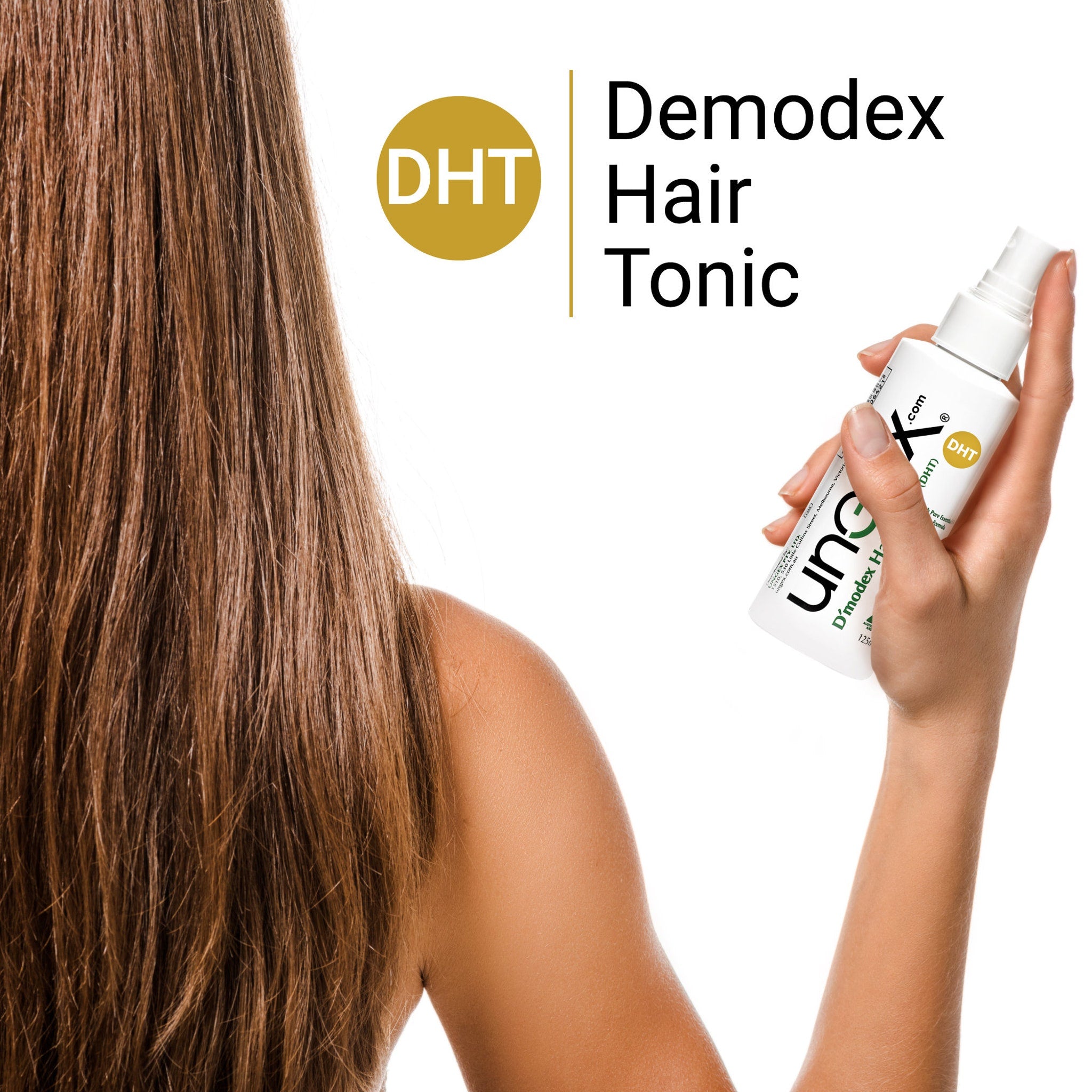 Additional view of Demodex Hair Tonic Treats Scalp Mites Hair Loss Dandruff  Dermatitis