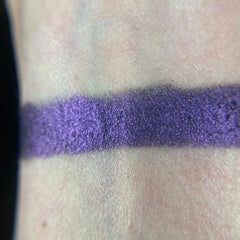 Side view of Flashdance Eye Shadow Palette displaying six vibrant powder shades in rectangular pans with mirrored compact.