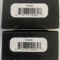 Side view of Glo Skin Beauty Eye Shadow compact showing sleek black case with silver logo