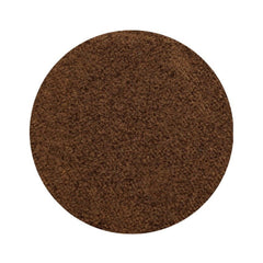 Amber brown shimmer pressed pigment in a round 26mm pan with vegan and cruelty-free label