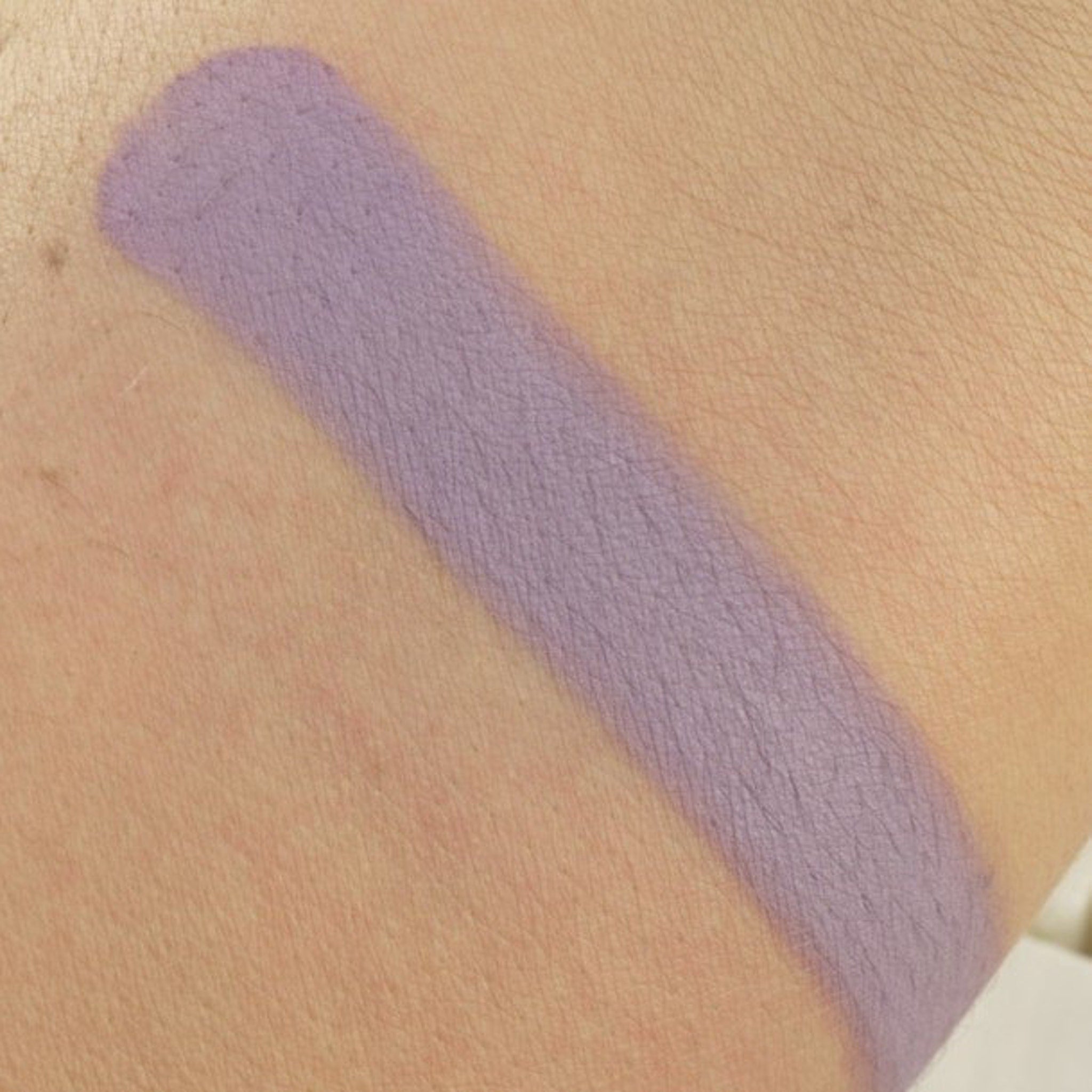 Close-up of matte regal eyeshadow pan showing smooth pressed powder texture in rich neutral tones