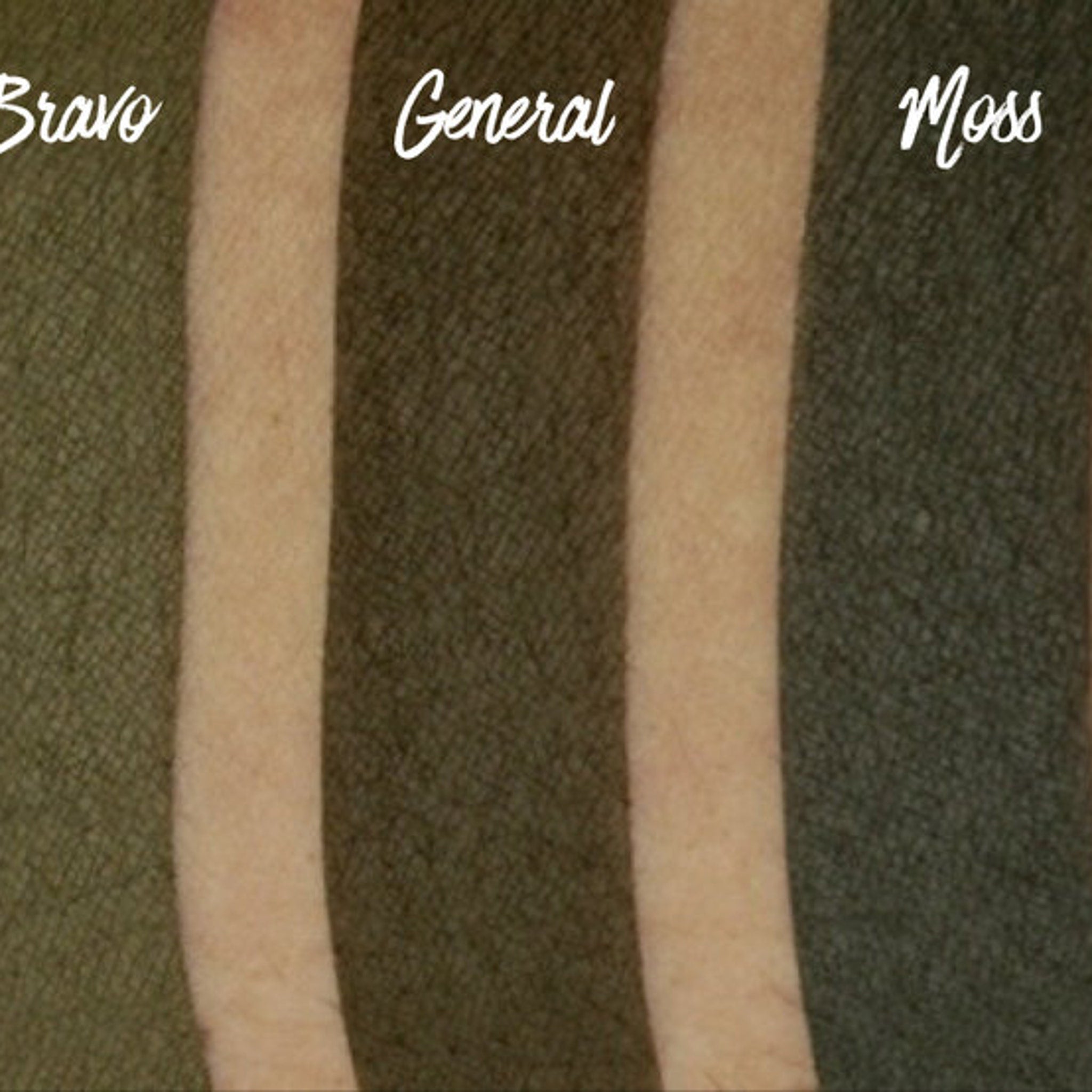 Side view of matte pressed eyeshadow pan showing 26mm circular shape and smooth pigment surface