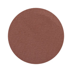 Single matte eyeshadow pan in a neutral shade with smooth pressed powder finish, shown on a white background.
