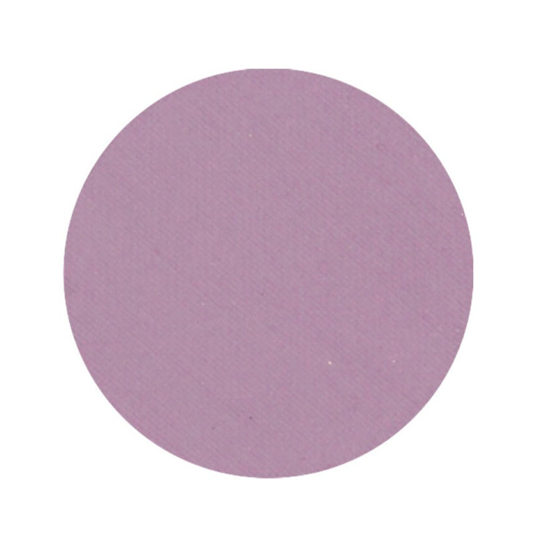 Single matte regal eyeshadow pan in deep burgundy shade with smooth pressed finish, cruelty-free label visible