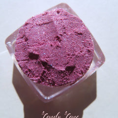 Main product view of Red Pink Shimmery Vegan Mineral Eye Shadow Carmine-Free Loose Pigments Cruelty-F