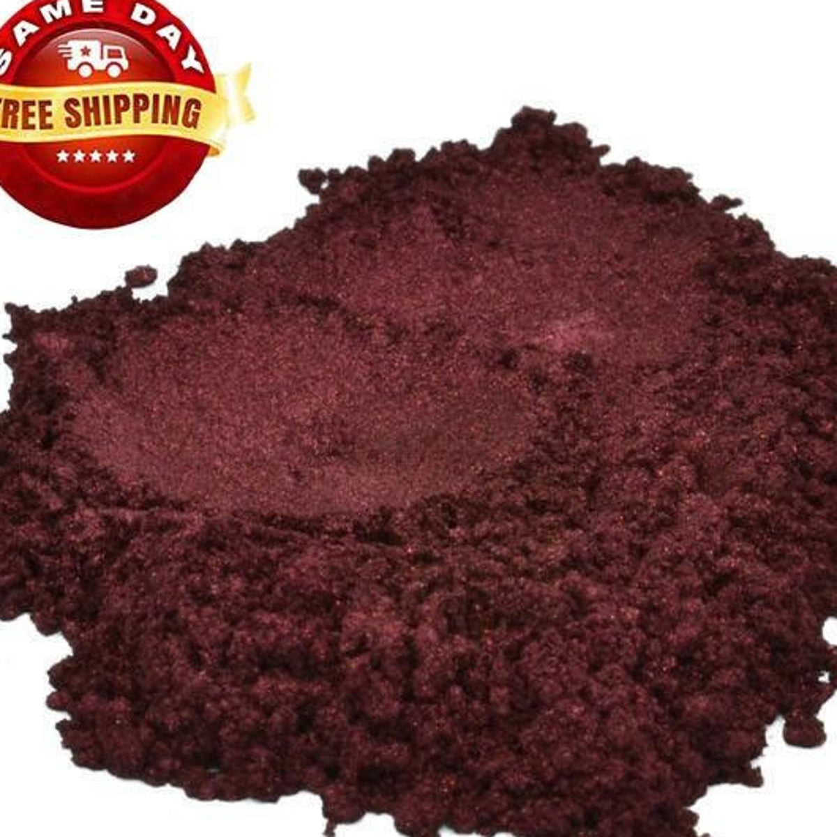 Main product view of Crucible Red Dark Marron Mica Pigment - 1 oz Cosmetic Grade Eyeshadow