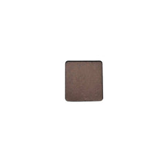 Eyeshadow single in brown matte finish, square compact shape