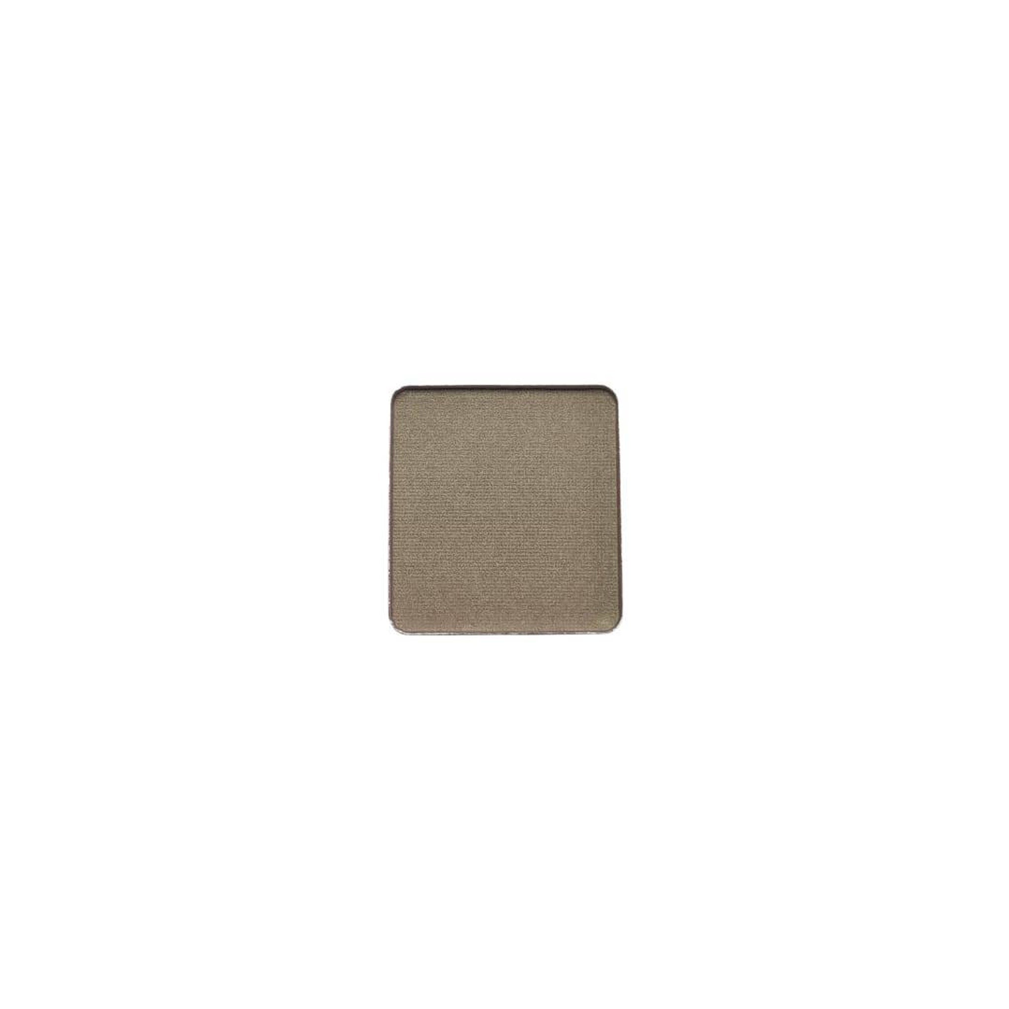 Eyeshadow single in matte taupe with square compact shape