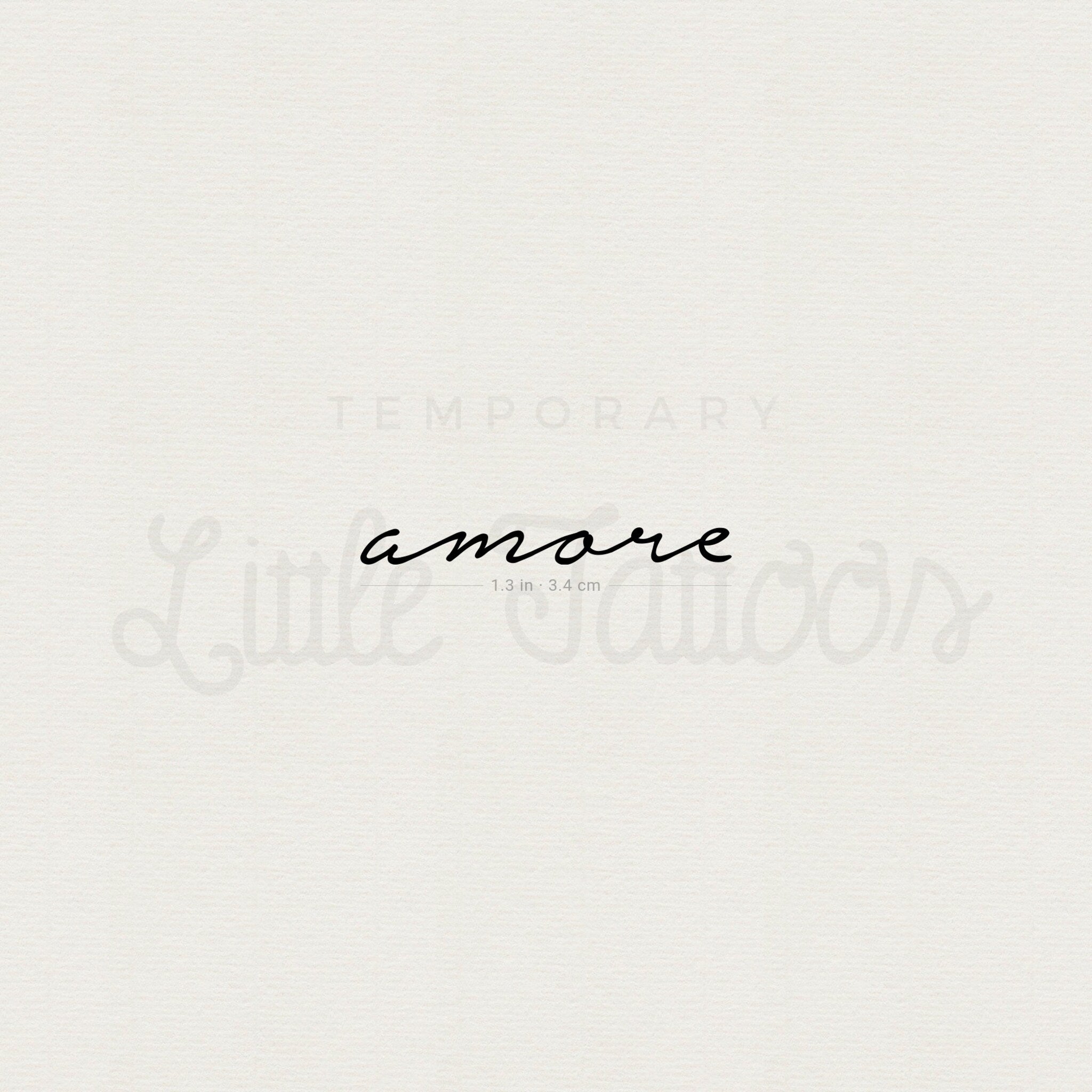 Main product view of Amore Skin-Friendly Temporary Tattoo Set 3 Pack