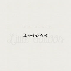 Main product view of Amore Skin-Friendly Temporary Tattoo Set 3 Pack