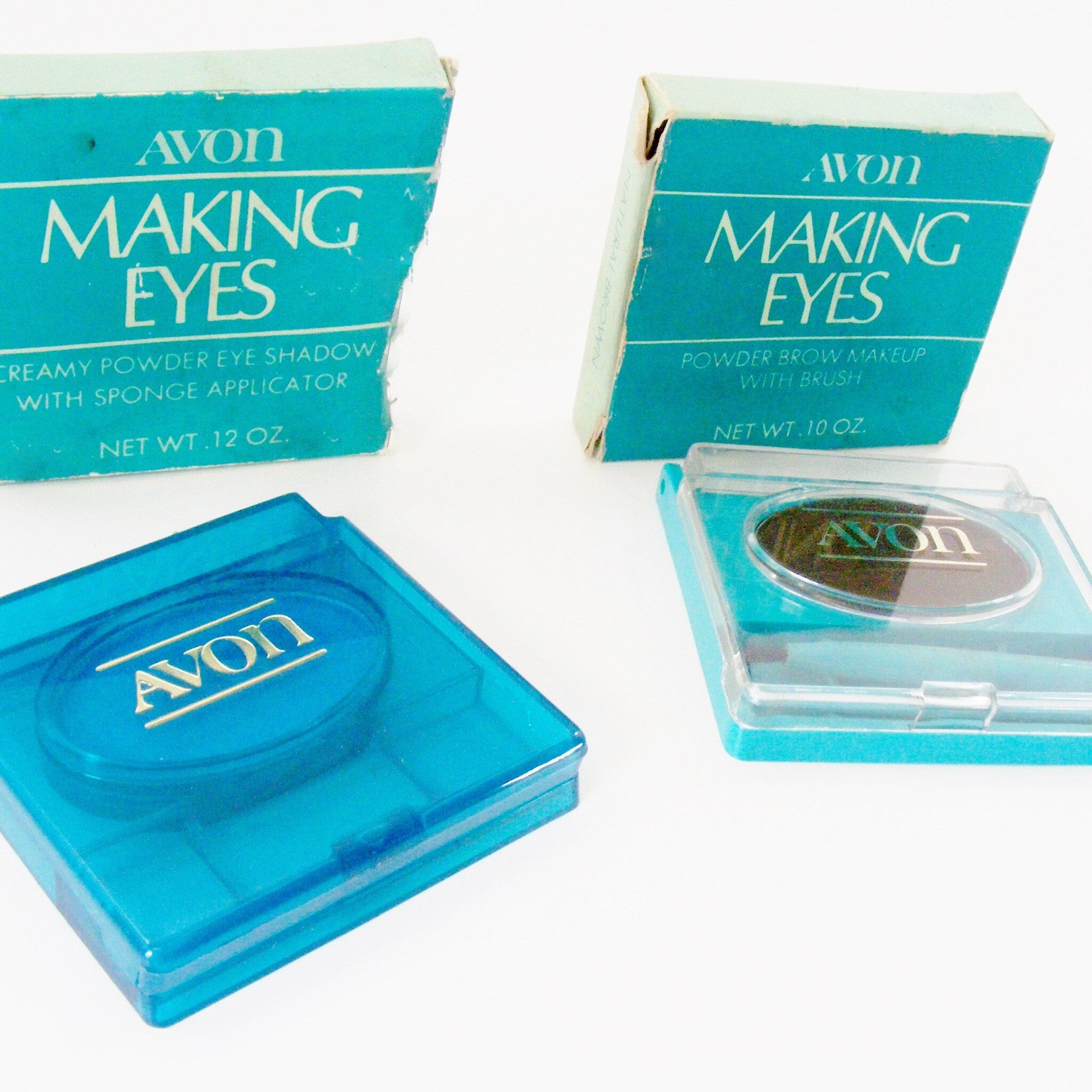 Additional view of Avon 1980s Making Eyes Creamy Powder Shadow - 12 Oz Choice of Shades