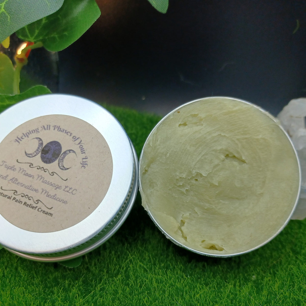Main product view of 1 oz Natural Pain Relief Cream for Skin
