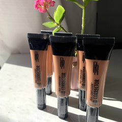HD corrector tubes with beige and black color scheme, brand text visible, standing up