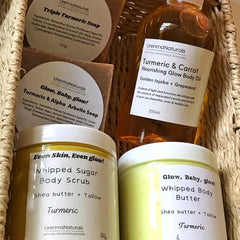 Alternative angle of Nourishing Glow Body Oil with Turmeric  Carrot