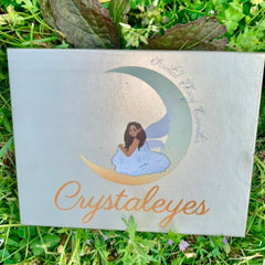 Painted Fairy Crystal Eyes palette with 12 shimmering vegan eyeshadows in pastel and jewel tones