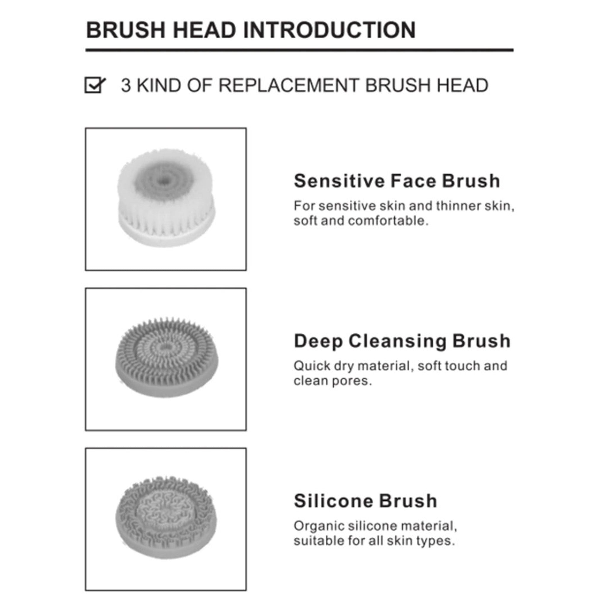 Additional view of 3-in-1 Electric Facial Cleanser Device