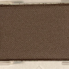 Close-up of Mineral Eye Shadow in Espresso, a rich brown powder with smooth matte finish in compact case