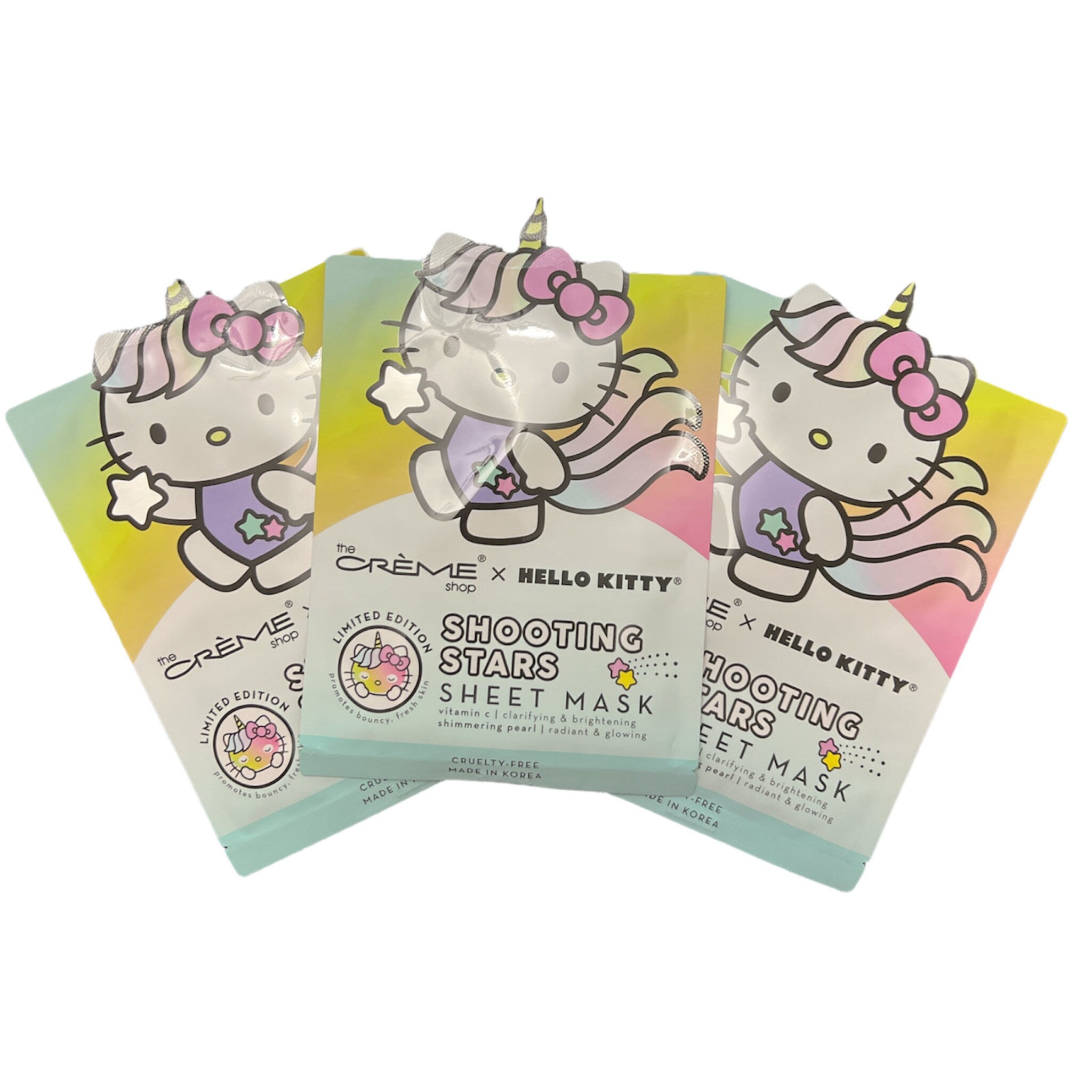 Luxury 3-pack animated face mask set in sleek black packaging, showcasing bonus travel-friendly skincare trio for radiant results