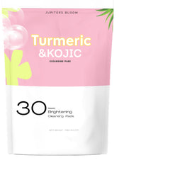 Main product view of Turmeric  Kojic Acid Cleansing Pads for Dark Spots  Hyperpigmentation