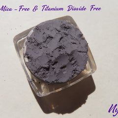Main product view of Matte Medium Gray Mica Mineral Eyeshadow - Vegan Cruelty-Free Loose Pigment
