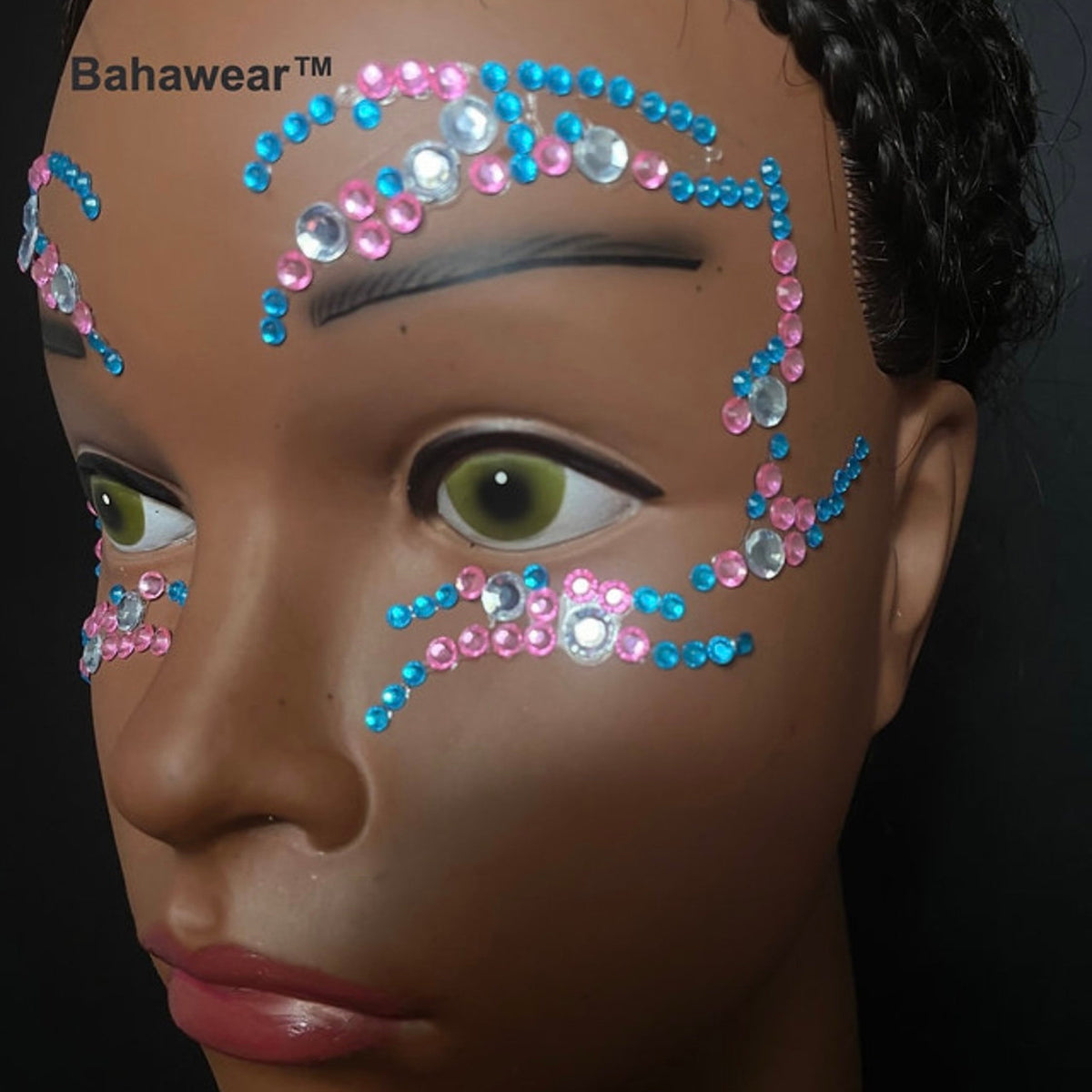 Vibrant pink Cotton Candy Sparks eye shadow pot with shimmer finish for bold Halloween looks