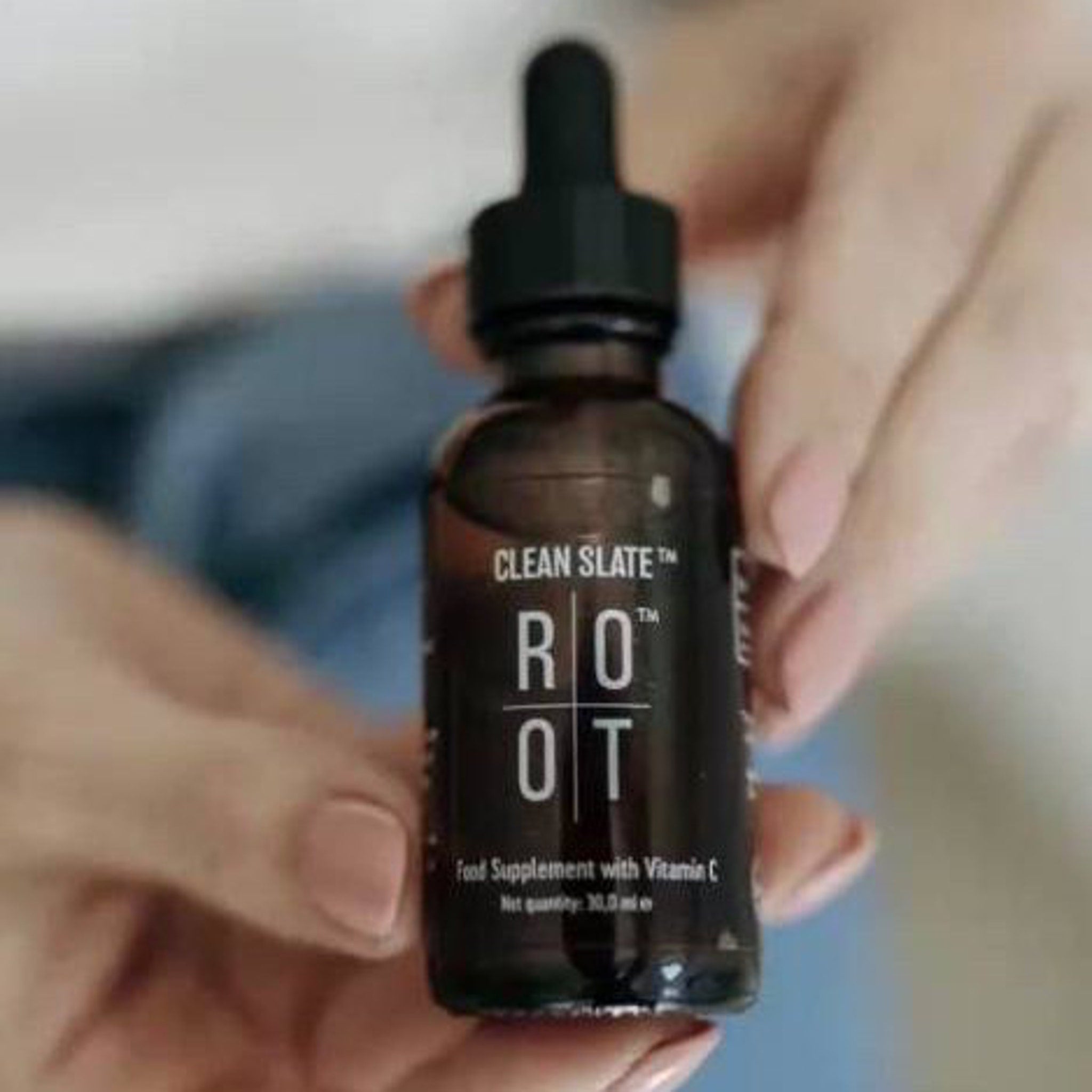 Clean Slate Liquid Drops by Root | Silicon Dioxide – Black Bloxie