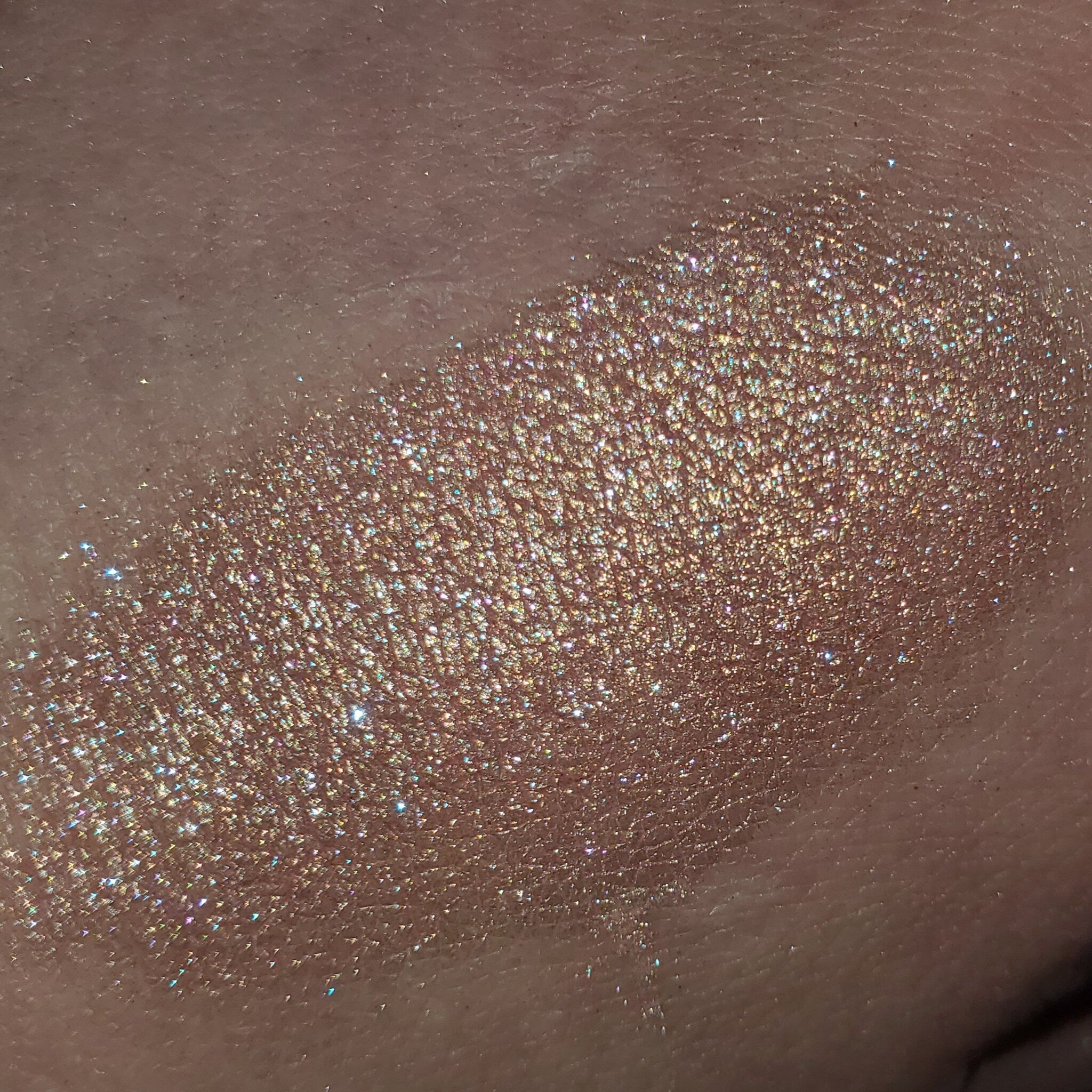 Close-up of Stay Cool, Bret Eye Shadow pan showing smooth matte finish and cool-toned taupe color