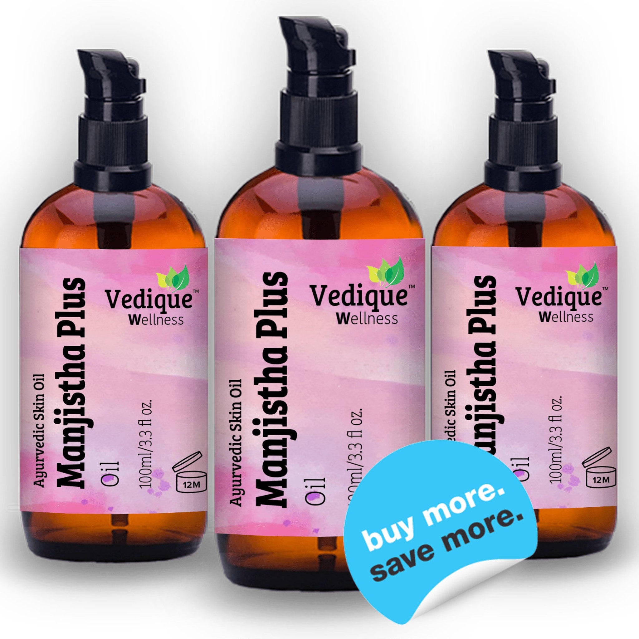 Golden amber Manjistha oil in sleek glass bottle with dropper, angled to showcase luxurious texture and natural glow