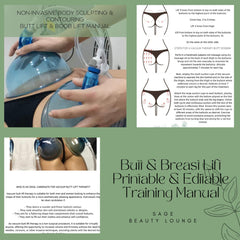 Main product view of Body Sculpting  Lift Guide Vacuum Therapy BBL Cupping for Contouring  90 Pages