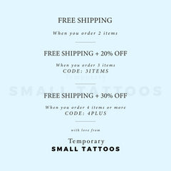 Close-up of skin-safe temporary tattoo ink set showing three vibrant shades in sleek black packaging with gold accents
